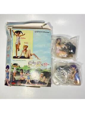 2.5” 2004 Geneon Pioneer Ai Yori Aoshi Enishi Taeko & Mayu Anime Figures